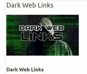 Avatar: Dark Web Links