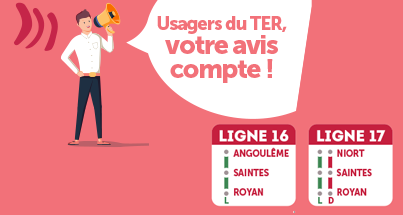 Image média: Concertation 2023 sur les lignes TER du bassin de Saintes