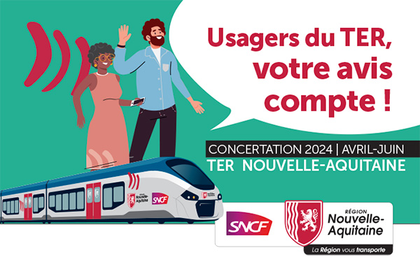 Image média: Concertation 2024 sur les lignes TER des Landes